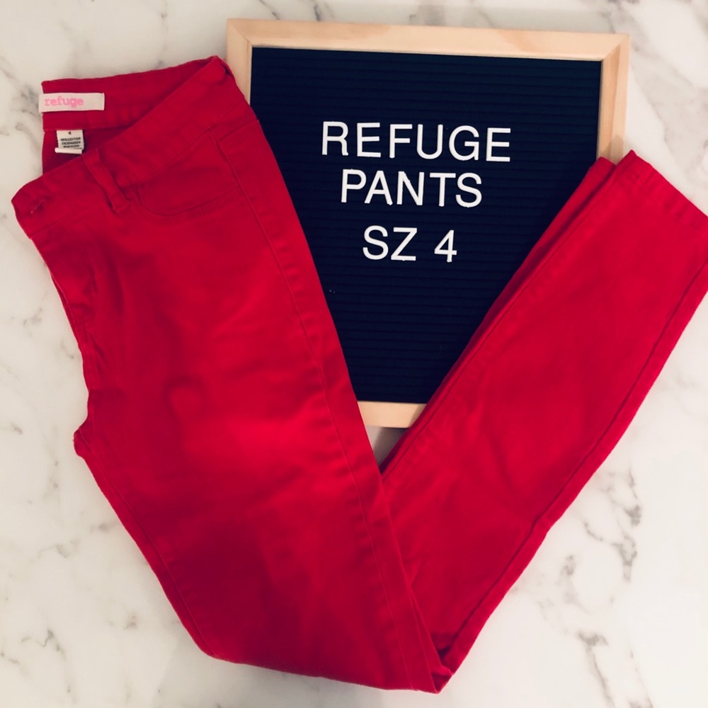 🌸Sale! 5/$25🌸 Red Refuge Pants ❤️
